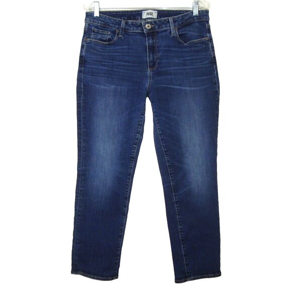 Paige Brigitte Midrise Boyfriend Jeans in Enchant Wash Size 30 - Picture 2 of 13